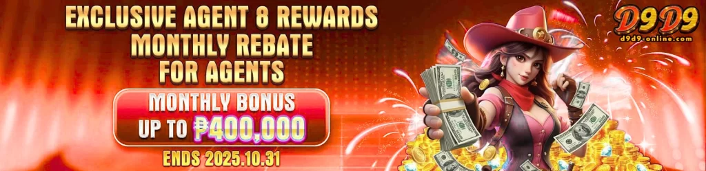 D9D9 register page showing welcome bonus promotion and new player casino incentives